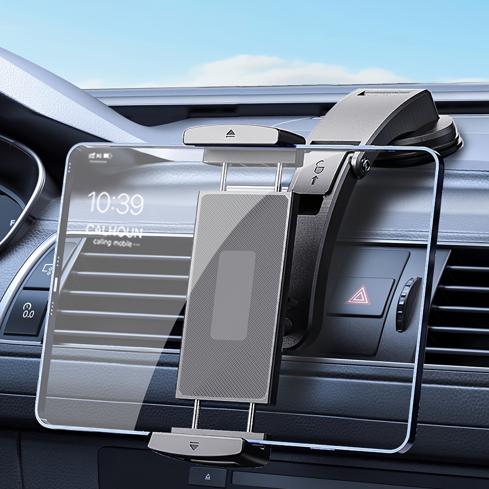 

Car Dashboard Tablet And Phone Holder, Stable And No Shaking, Compatible With 4-13 Inch Phones And Tablets.