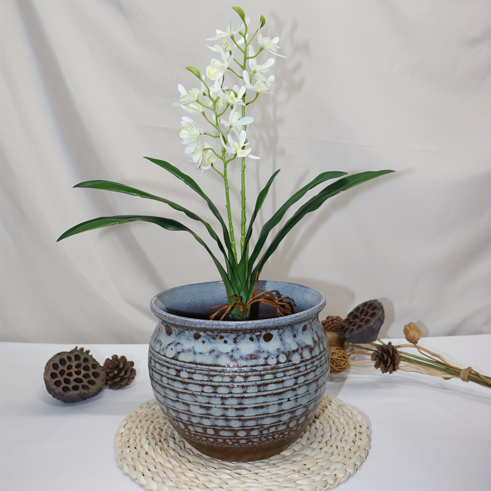 2-Tone Ceramic Planter