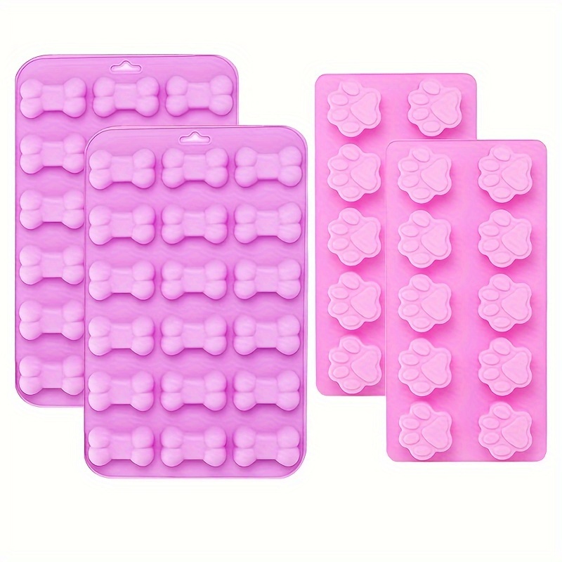 Ice Cube Tray Sausage Dog Shaped Silicone Mould Baking Tray Used For  Chocolate Candy Cupcake Pudding Jelly Puppy Biscuit Blue 