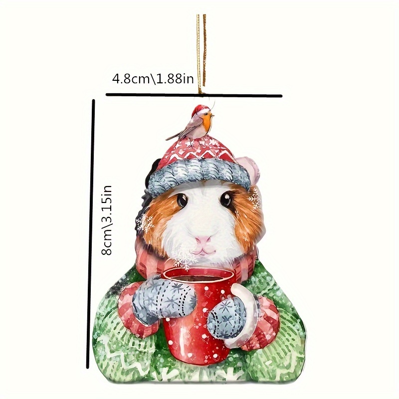 Guinea Pig Ornaments  Guinea Pig Christmas Decorations