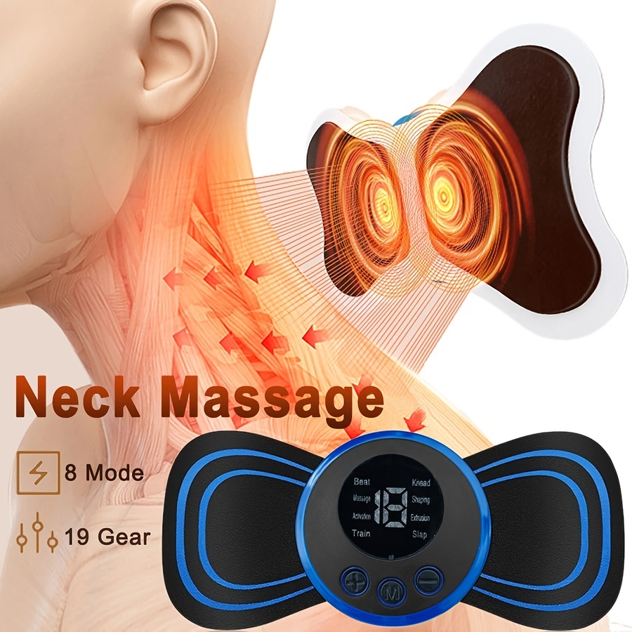 Low Frequency Pulse Intelligent Mini Massager Lumbar Back Massager  Multifunctional Fitness Instrument Shoulder And Neck Massage Stickers For  Men And Women To Relieve Soreness And Fatigue - Temu Philippines