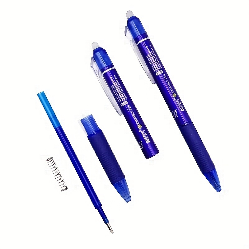Large Capacity Erasable Gel Pen Set With Pen Refill Magic - Temu