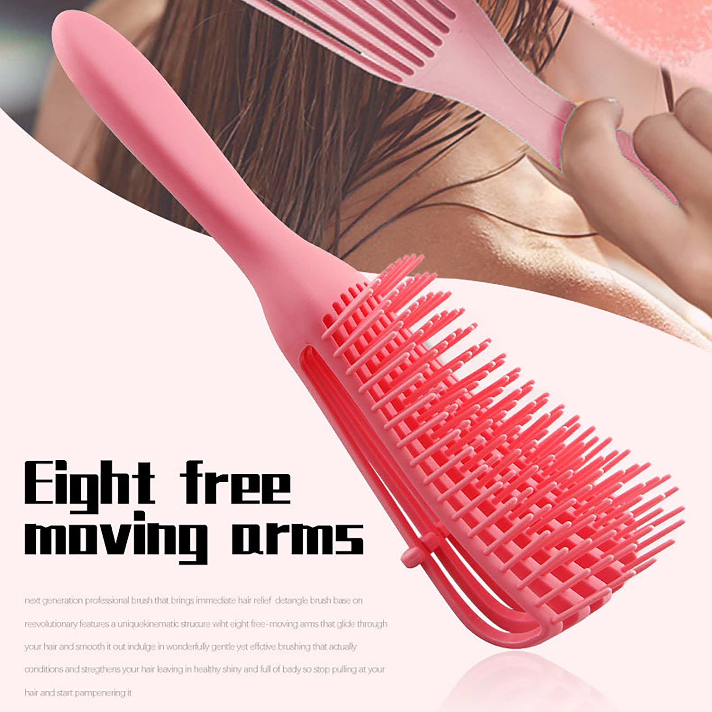 Women Hair Brushes Hair Combs Detangling Hair Brush Wet Massage