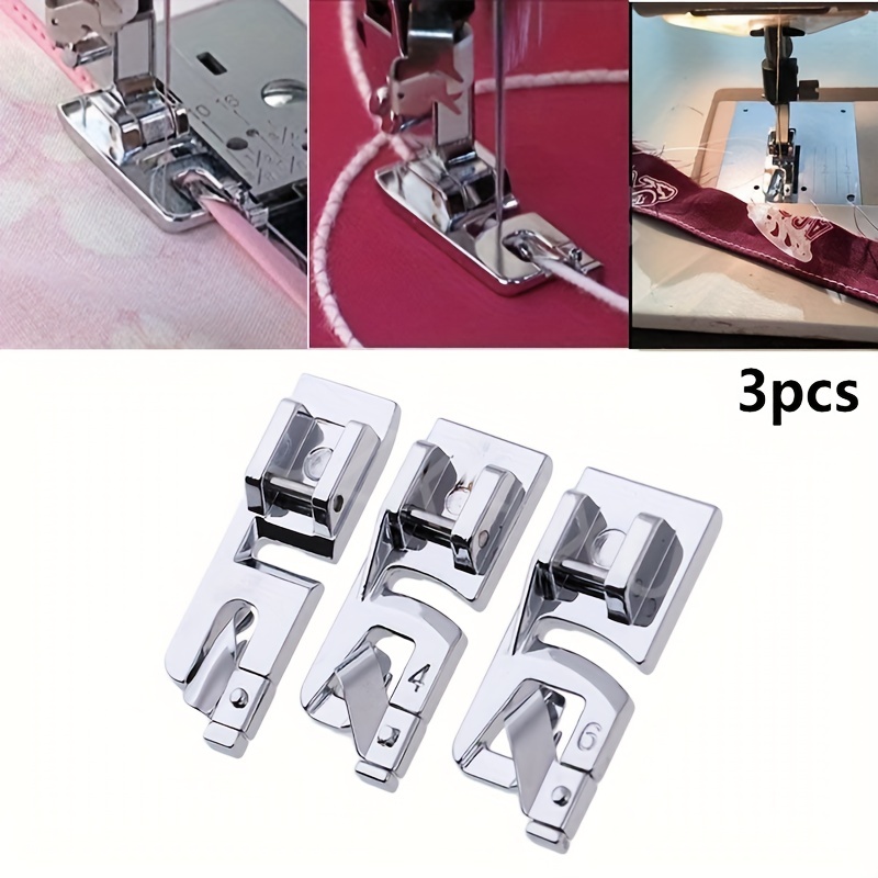 Rolled Hem Presser Foot For Brother Janome Sewing Machine - Temu