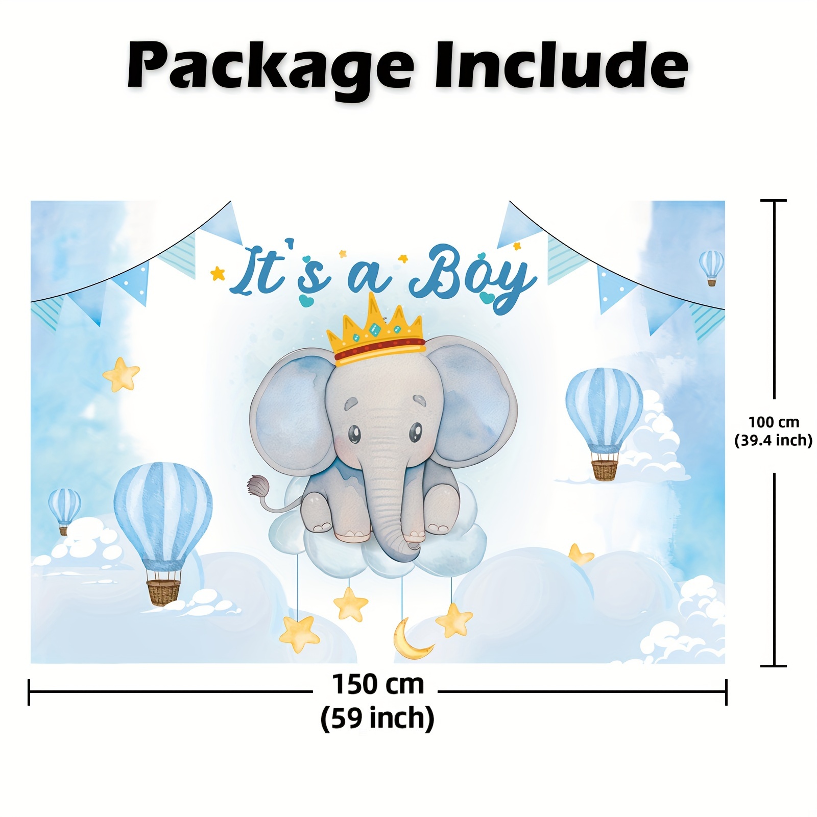 Its a boy sales elephant baby shower