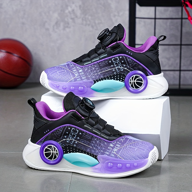 Cool Stylish Woven Basketball Shoes Boys Kids Teenagers Temu