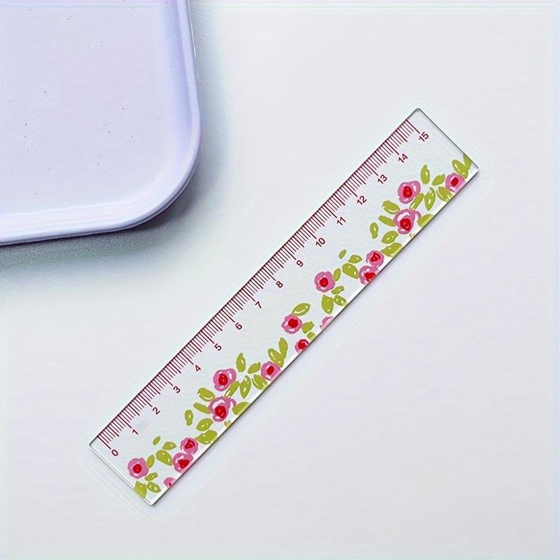 And Plastic Transparent Rulers Perfect For Primary And - Temu