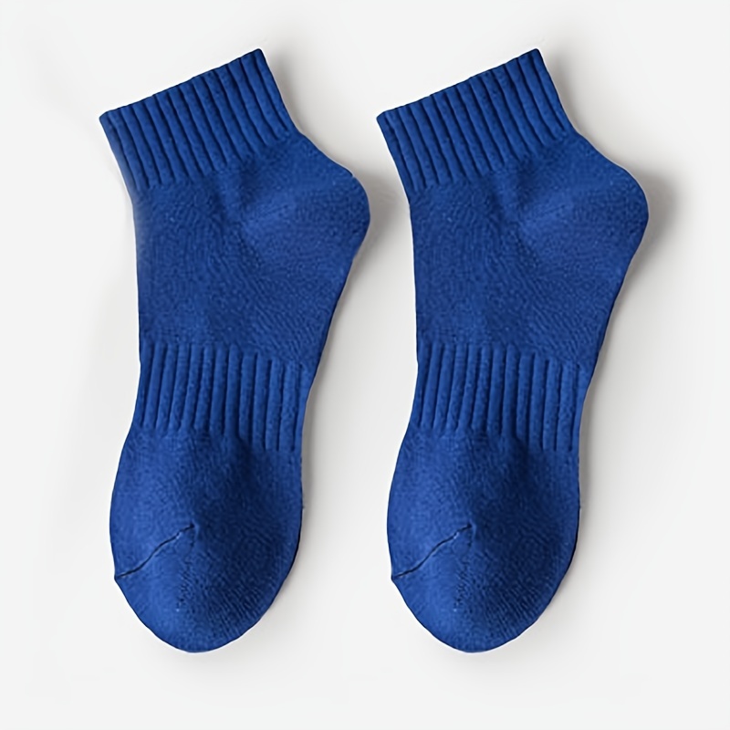 Everyday Solid Rib Ankle Socks