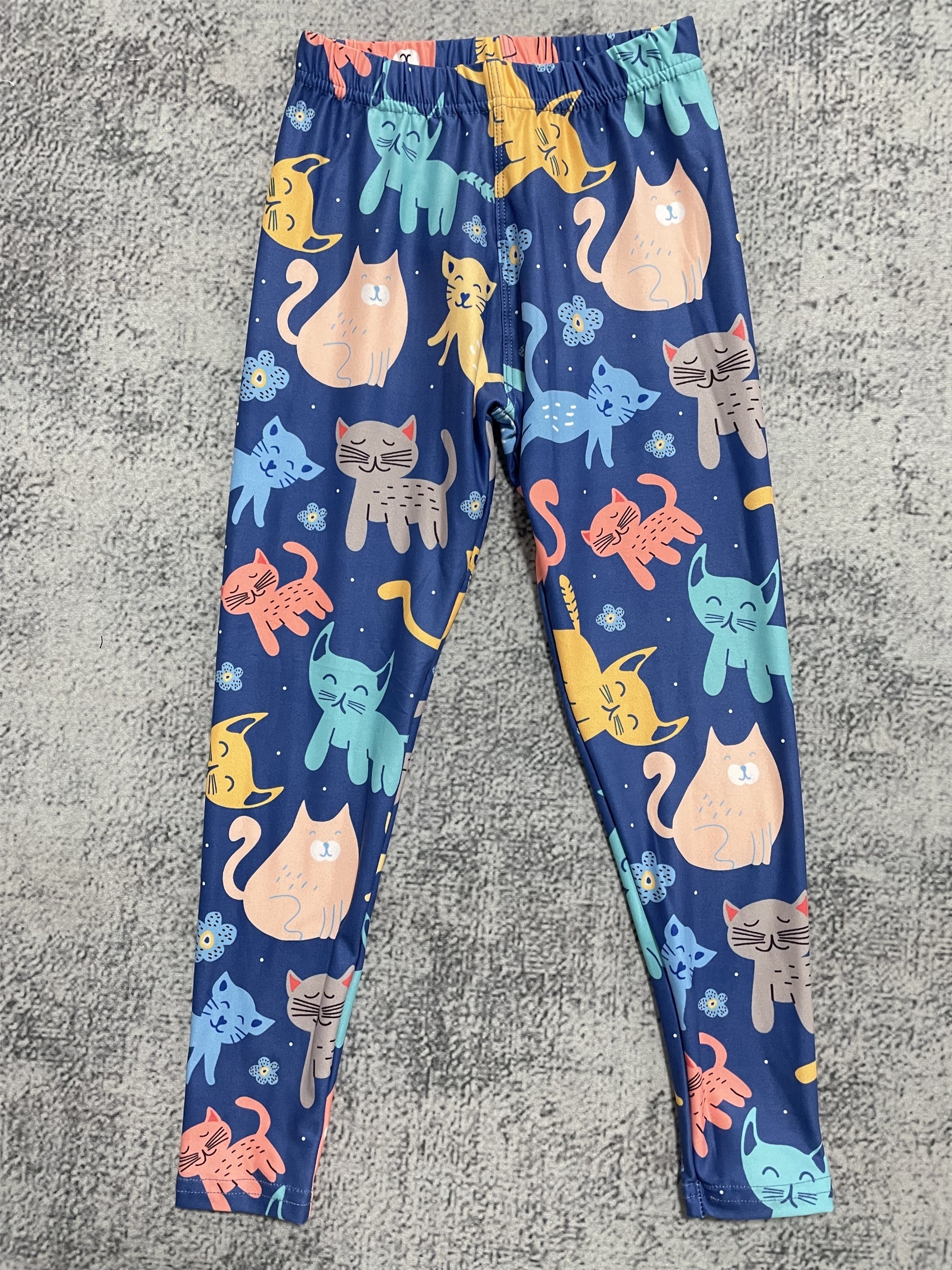 Girls High Stretch Soft Leggings Cartoon Animals Print Pants - Temu