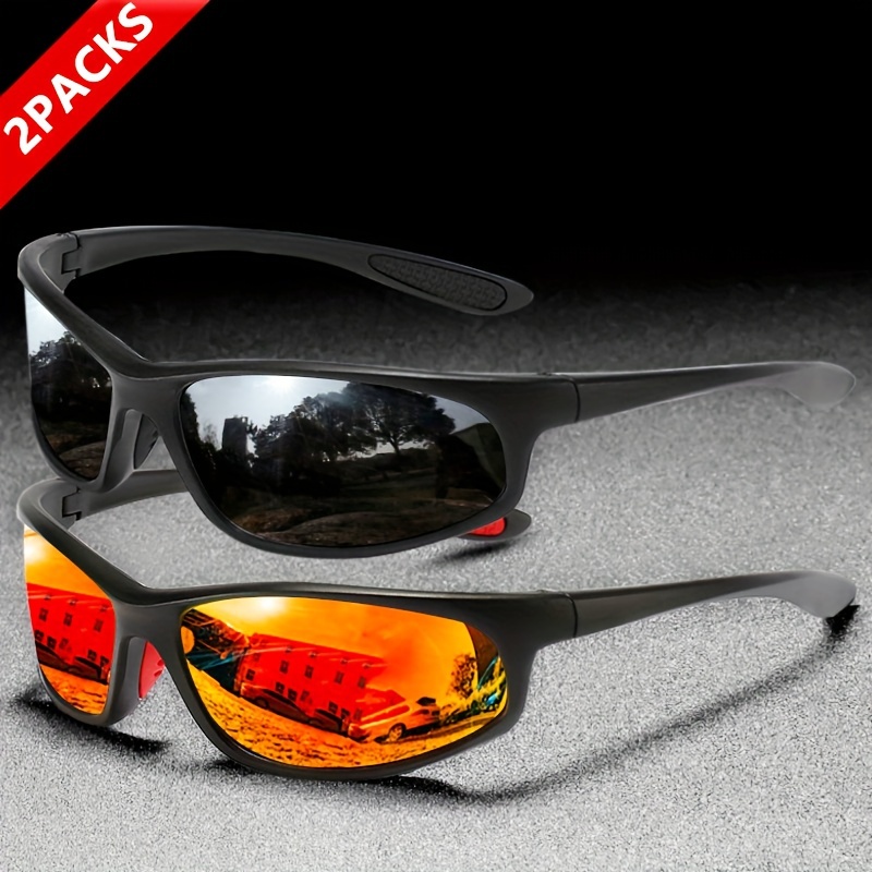 Polarized Sports Sunglasses Men Women Windproof Sunglasses - Temu