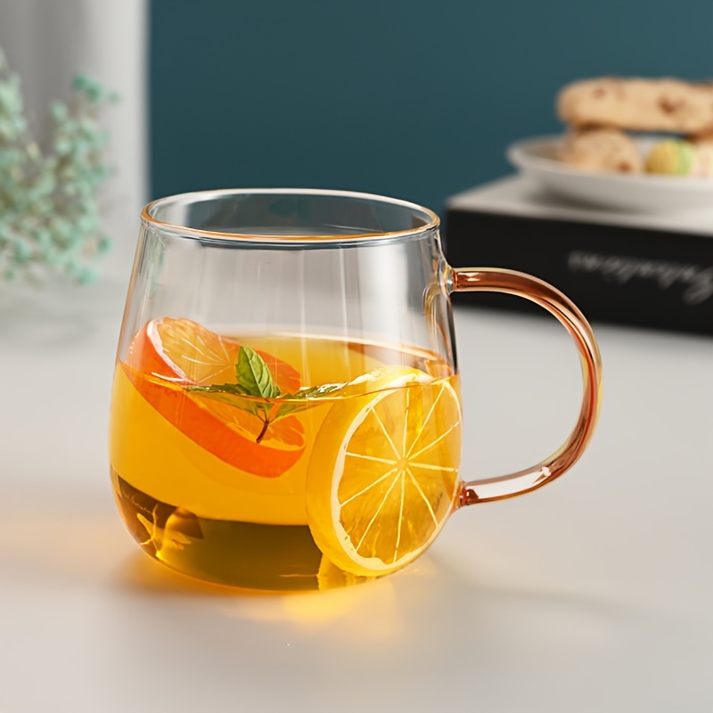 Glass Teacup  15.2 oz Capacity