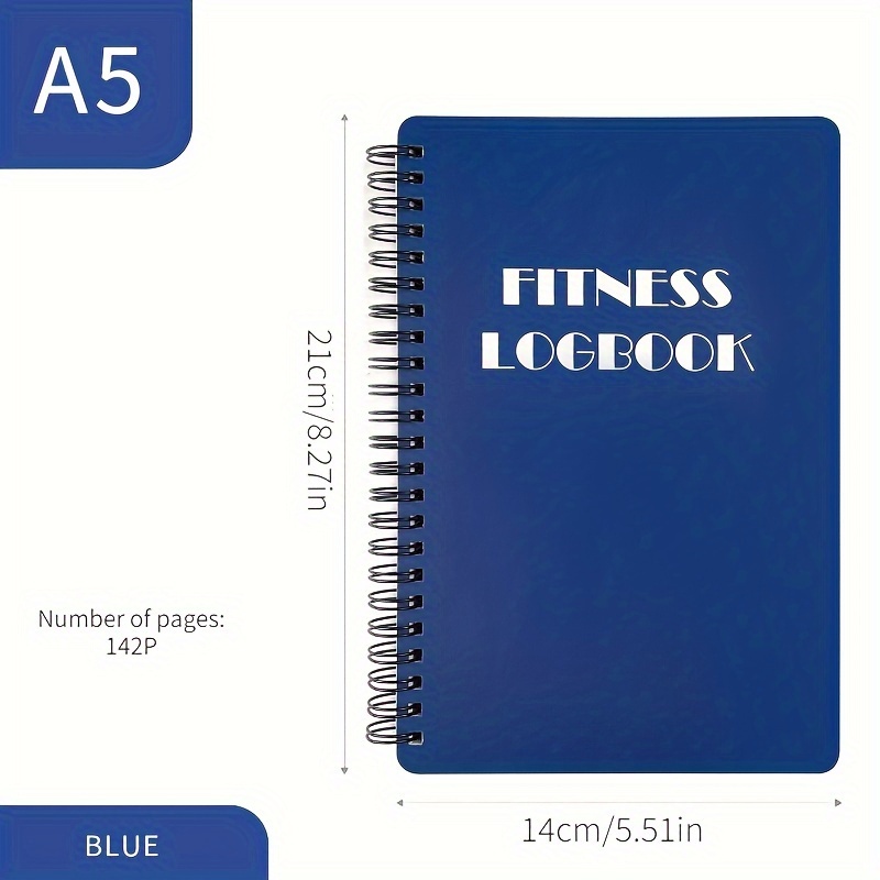 Exercise Journal (A5), Workout Logbook, Fitness & Training Diary