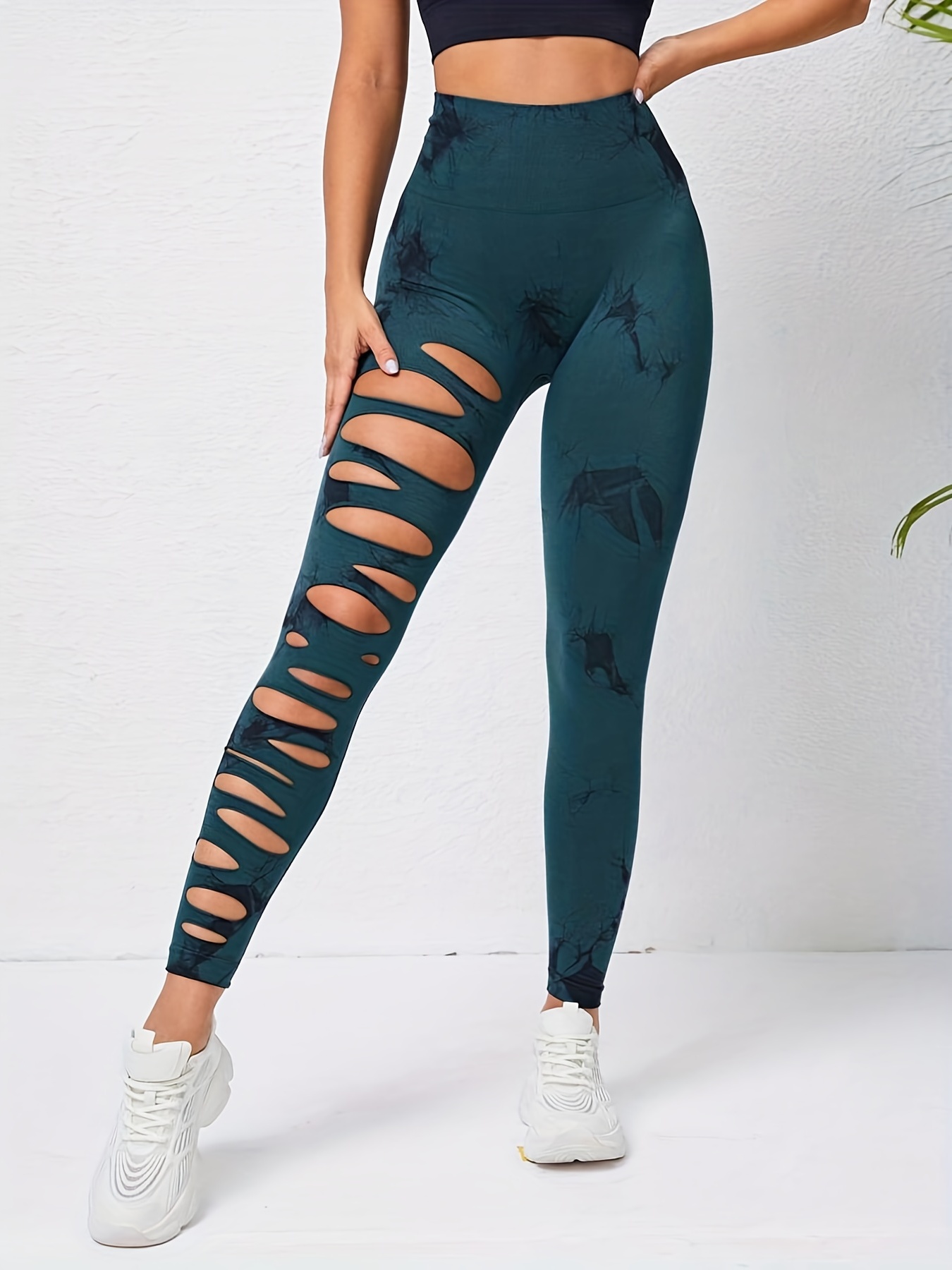 Sexy Snake Skin Print Sports Fitness Yoga Pants High Waist - Temu