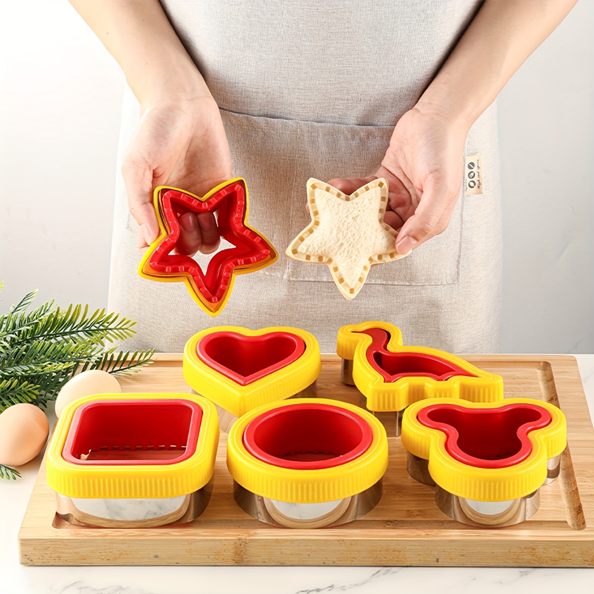 Squid Umbrella Mushroom Cookie Cutter Stainless Steel Biscuit Knife Baking  Fruit Kitchen Tools Mold Embossing Printing