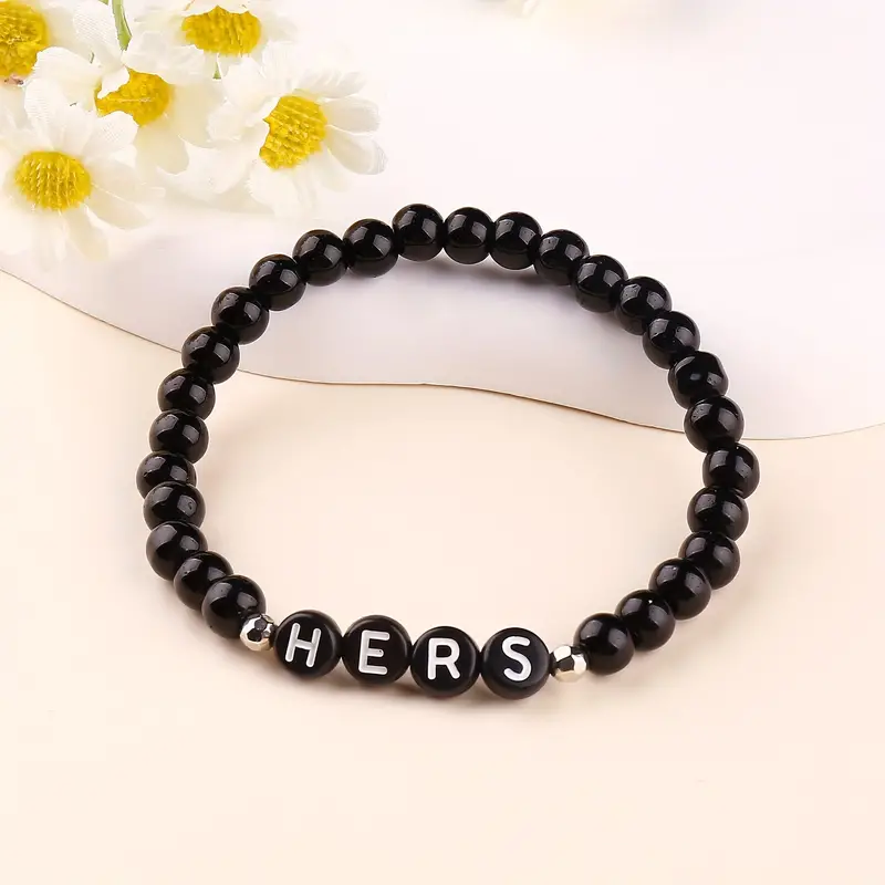 His Hers Couple Bracelet For Men Women Valentine's Day Gifts - Temu Canada