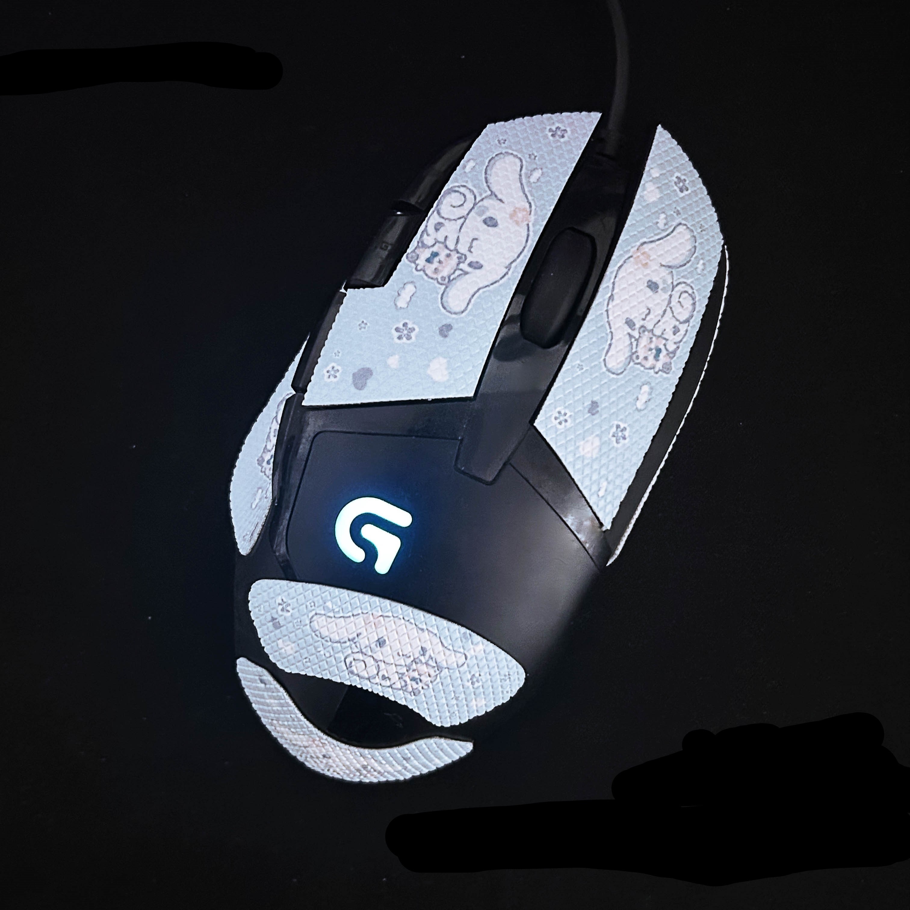 Logitech G402 Mouse Non slip Stickers Wired Sweat absorbing - Temu