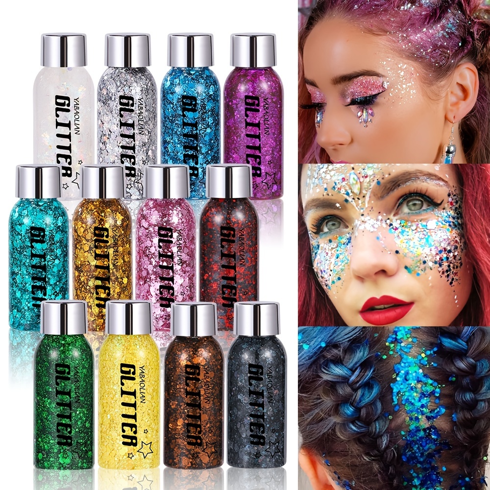 Body Glitter Face Glitter Festival Style Glitter Makeup & Face Painting 