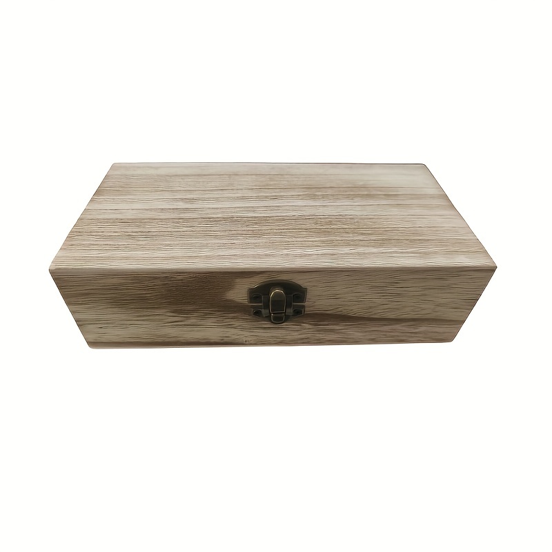 Wooden flip top sale box