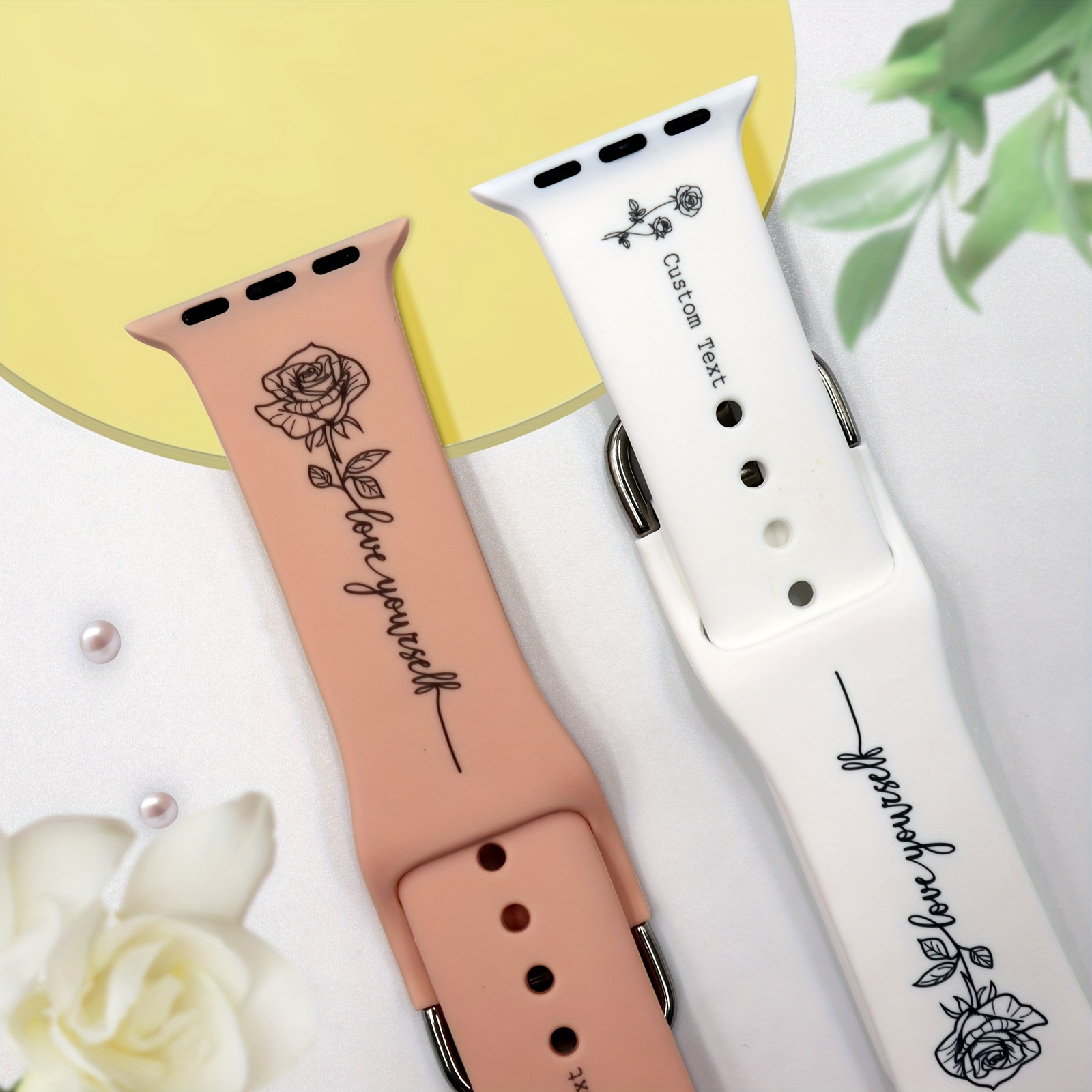 Customized Watch Band Personalized Watch Band Engraved Watch Band