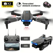e99 k3 pro upgraded drone with hd camera long endurance dual battery wifi connection app fpv hd double folding rc quadcopter altitude hold one key take off remote control details 1