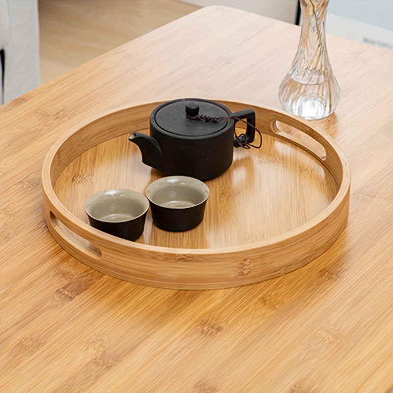 Portable Bamboo Tea Tray