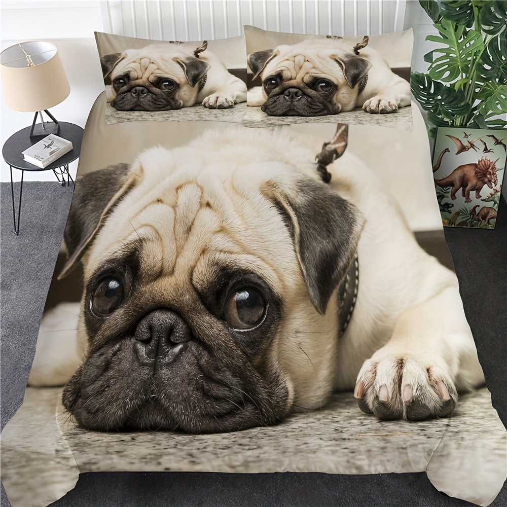 Dog discount duvet set