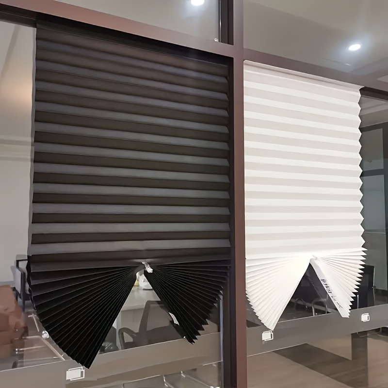 Persianas enrollables opacas con protección solar, sin taladrar, cortinas  enrollables para ventanas, pantallas de privacidad, persianas retráctiles