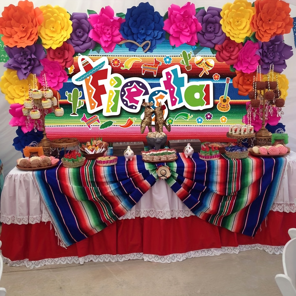 Mexican Party Decorations Fiesta Themed - Cinco De Mayo Supplies