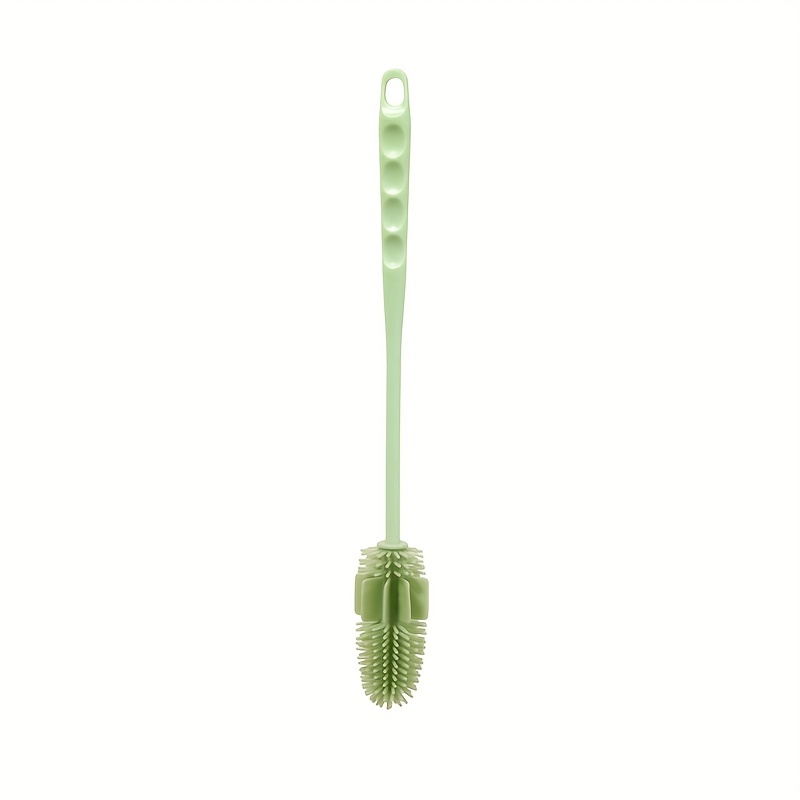 Silicone Cleaning Brush, Bottle Cleaning Brush With Long Handle, Cup Brush,  Baby Bottle Brush, No Dead Corner Cleaning Brush, Multipurpose Kitchen  Cleaning Brush, Cleaning Supplies, Cleaning Tool, Back To School Supplies 