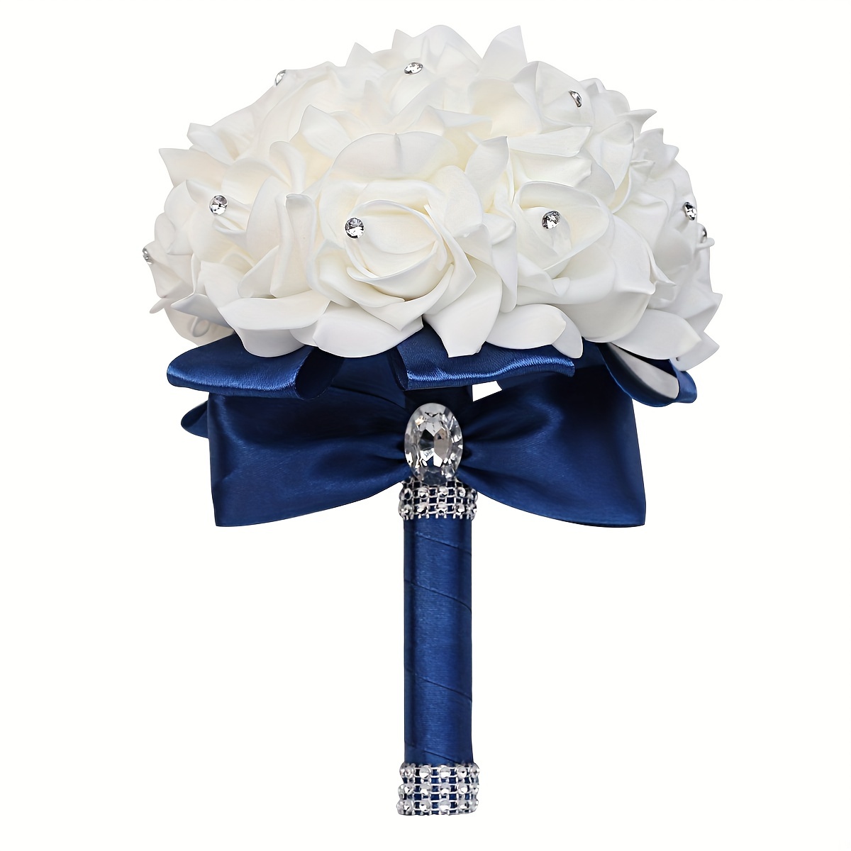1pc Simulation Roses Bouquet for Wedding Decor