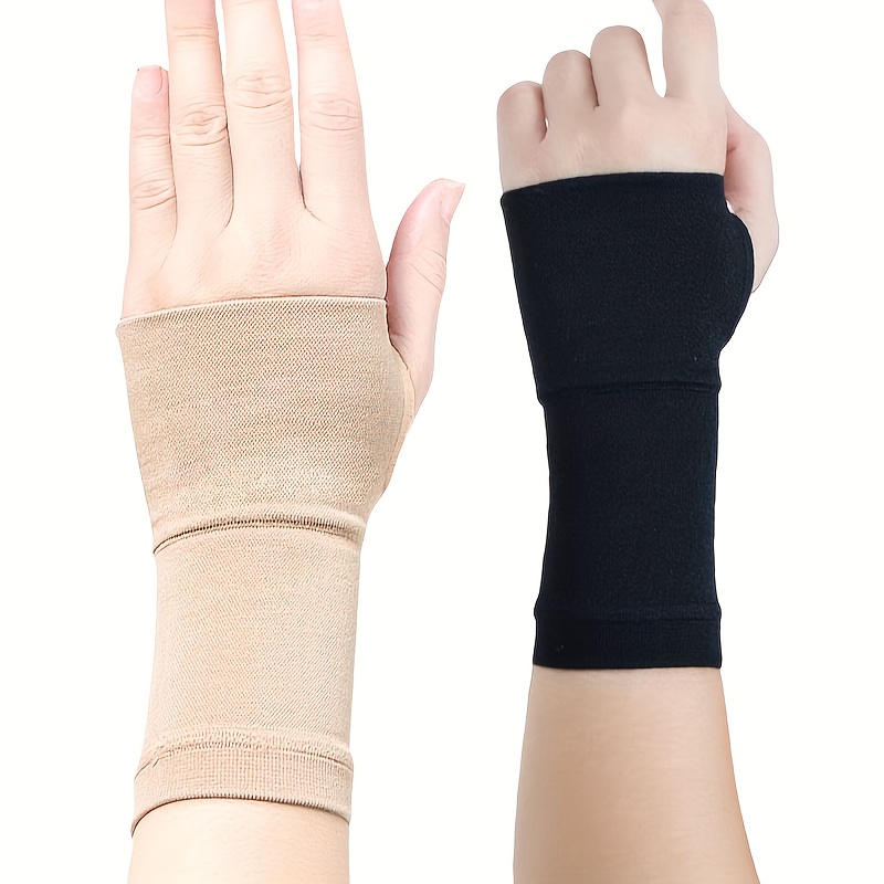 1 par de muñequeras, soporte elástico ajustable en la muñeca del túnel  carpiano para el alivio del dolor de la artritis de la tendinitis de la  muñeca