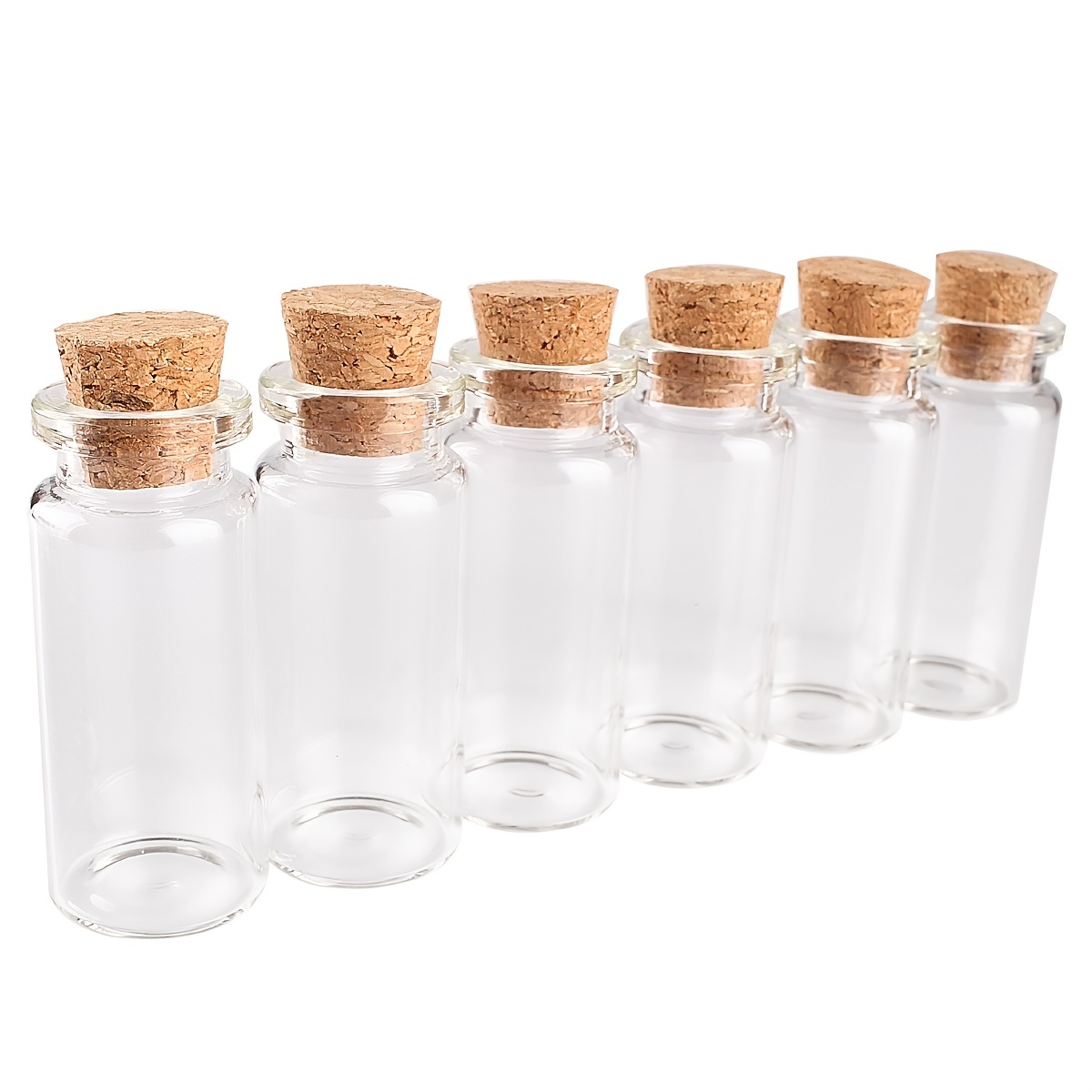 10 Stück Transparente Mini Glasflasche Mit Korken Glasgefäß - Temu Germany