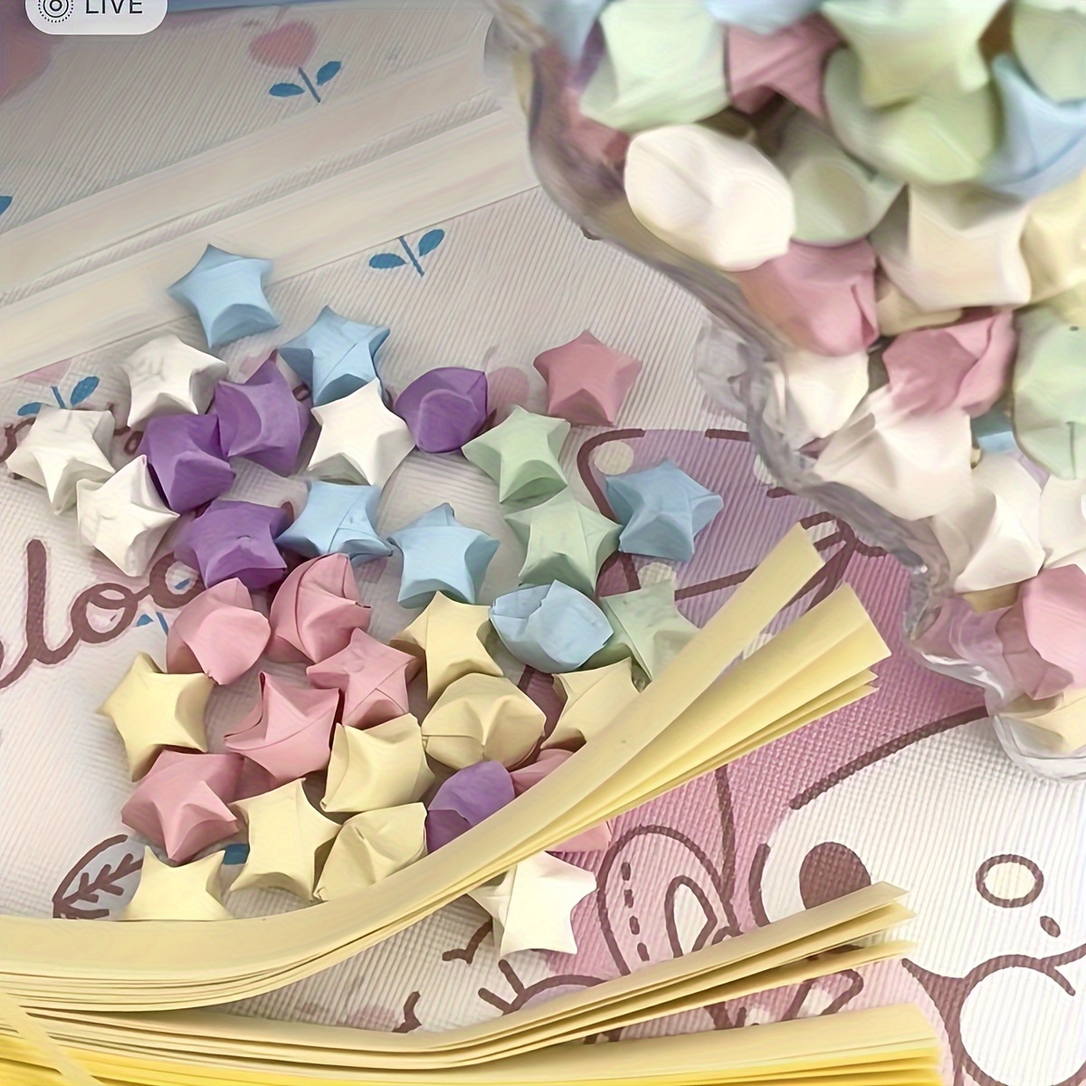  540 Sheets Origami Paper Stars DIY Hand Crafts Origami Lucky  Star Paper Folding Origami Star Paper Strips for Paper Arts  Crafts,Christmas (F) : Arts, Crafts & Sewing