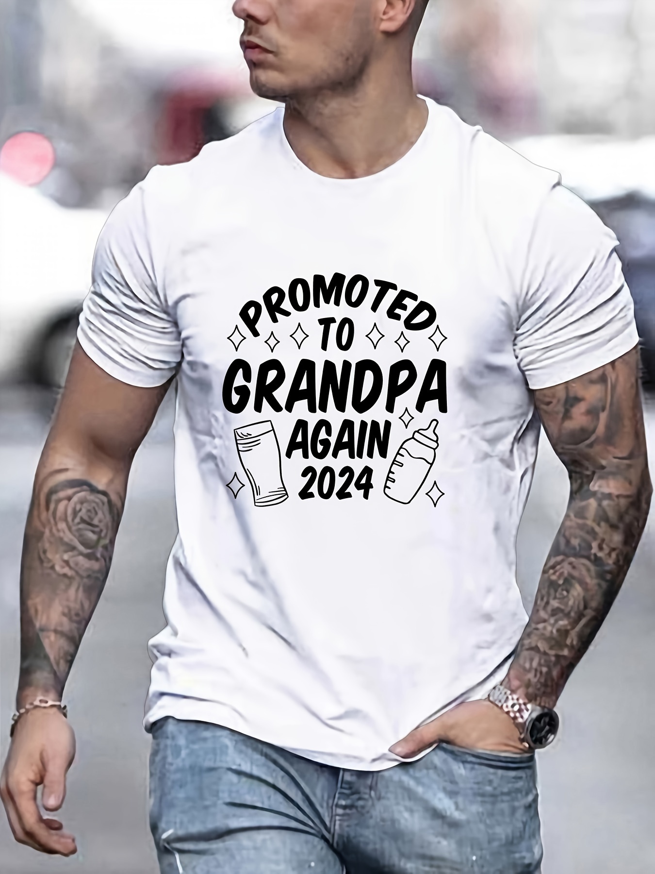 Camiseta Hombre manga corta - Abuelo