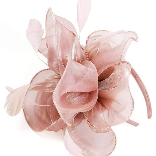 womens tea party hat fancy hat with clip and headband