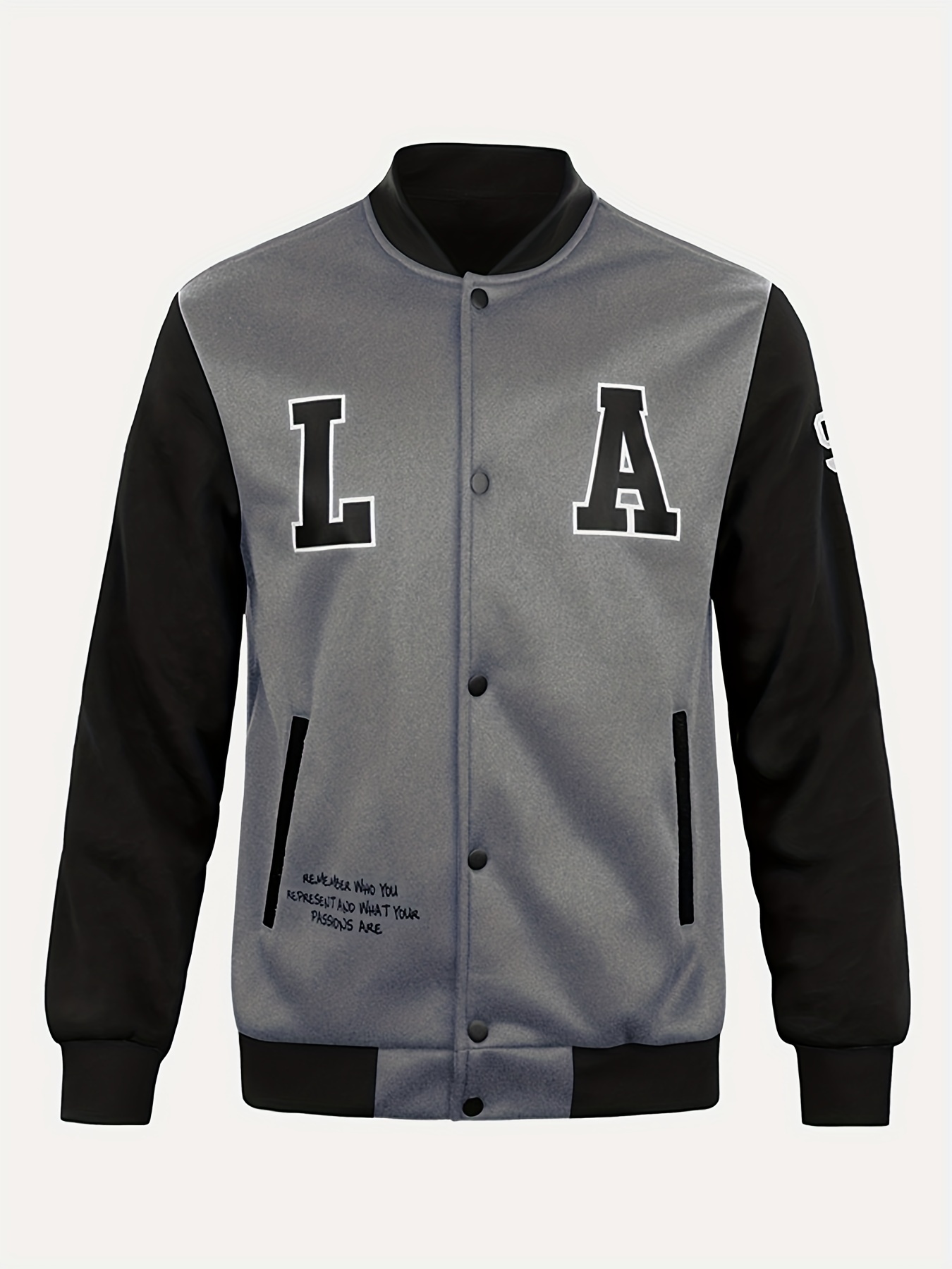 Initial logo varsity jacket - Represent - Men