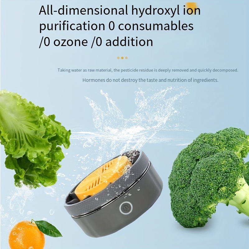 Electric Vegetable Cleaner Disinfection Wireless Fruit Washer