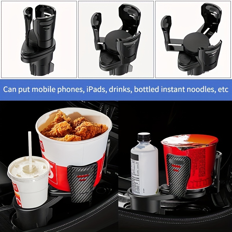 Multifunctional Car mounted Water Cup Holder One two Double - Temu