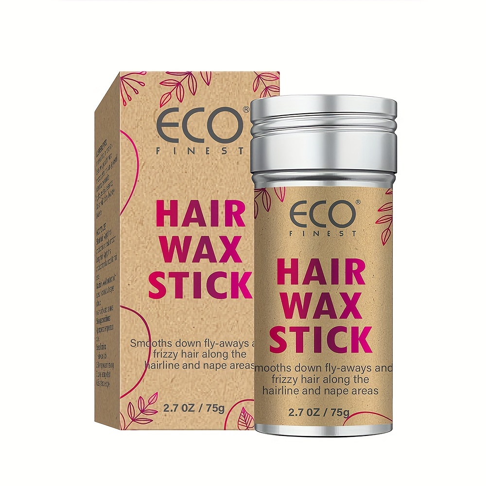 Samnyte Hair Wax Stick, Wax Stick for Hair Wigs Edge Control Slick Stick Hair Pomade Stick Non-Greasy Styling Wax for Fly Away & Edge Frizz Hair 2.7