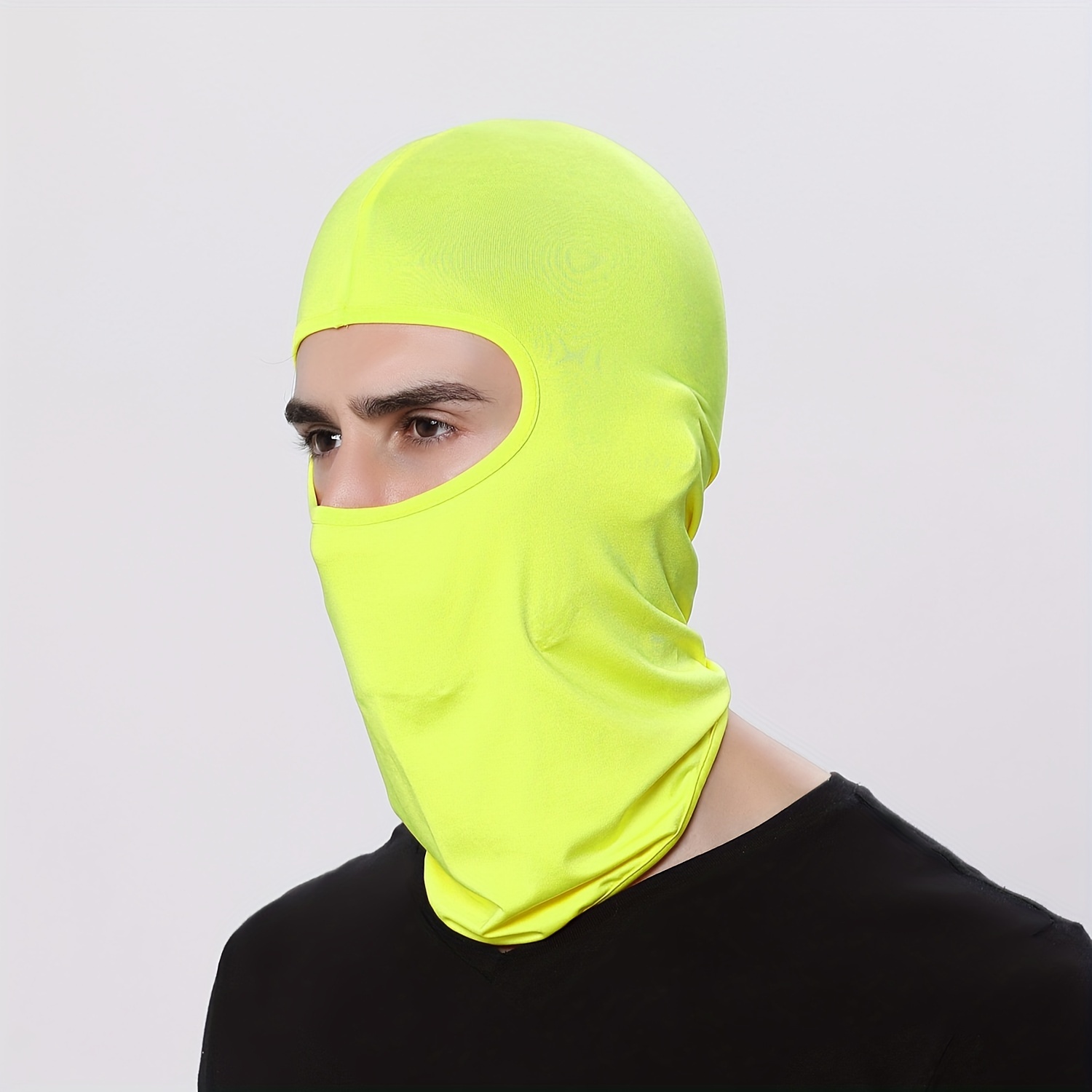 unisex Summer Cooling Balaclava Mask, UV Protection Full Face Cover, Buff Breathable Neck Gaiter, Suitable for Fishing Cycling Hiking,Temu