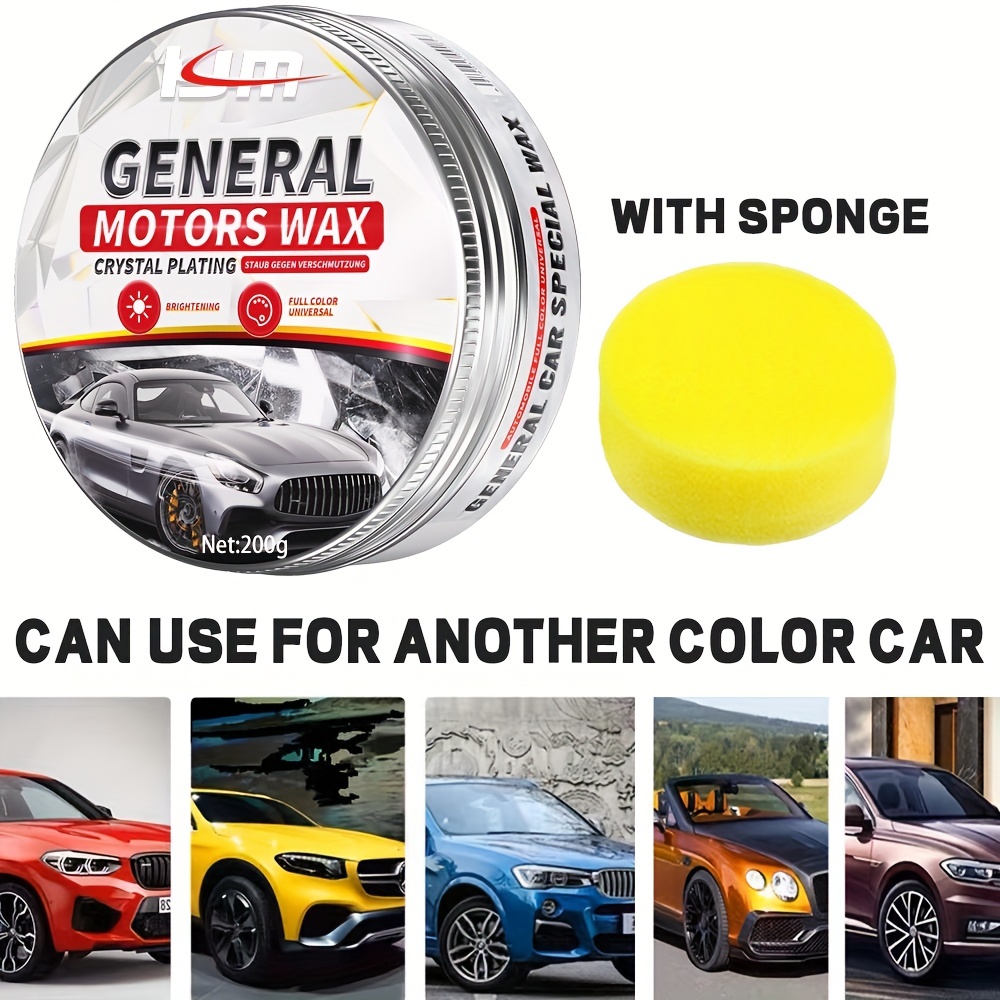7.05oz Universal Car Polish Wax: Make Your Car & Protect It From