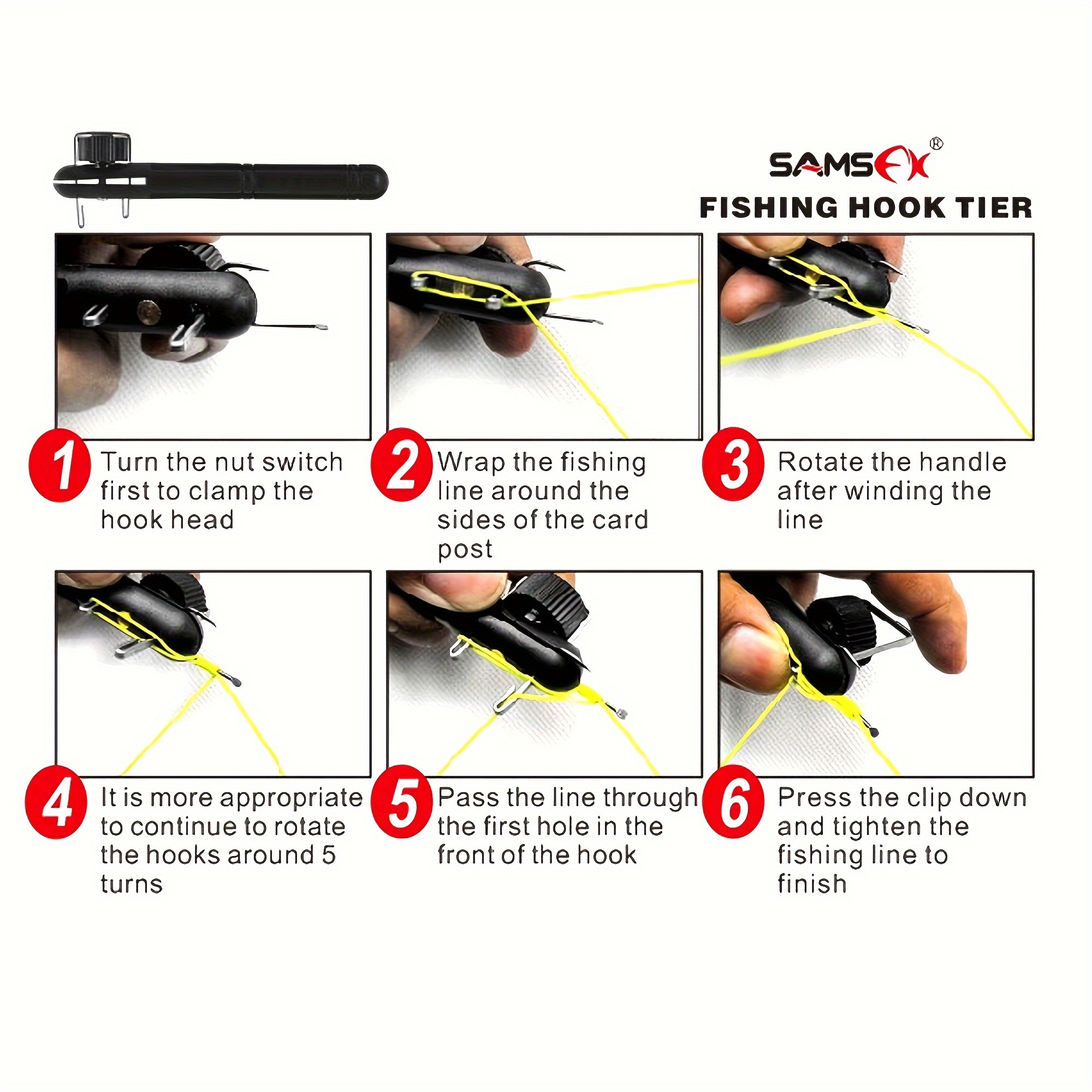 * 4pcs Fishing Lure Tying Tools, Quick Knotting Making Tools, Fishing  Accessories