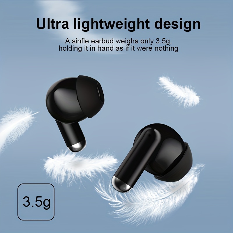 SP9X built-in digital display for ultra long battery life, in ear noise cancelling wireless earphones_voghion.com