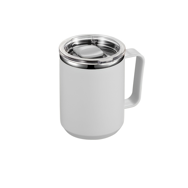 Double Wall Stainless Steel Coffee Mug With Lid - Vacuum Insulated Camping  Tumbler For Outdoor Coffee And Tea - Keep Your Beverages Hot Or Cold All  Day Long - Temu