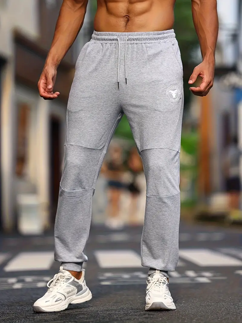 Pantalones Chándal Casuales Hombre Bolsillos Pantalones - Temu