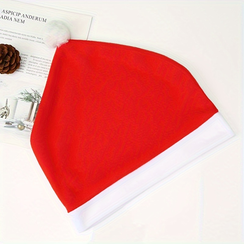 Auto Kopfstützenbezüge niedlicher Innen Weihnachtsmann Hut für