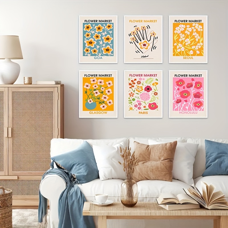 aesthetic-flower-market-wall-art-prints-floral-posters-for-room-decor