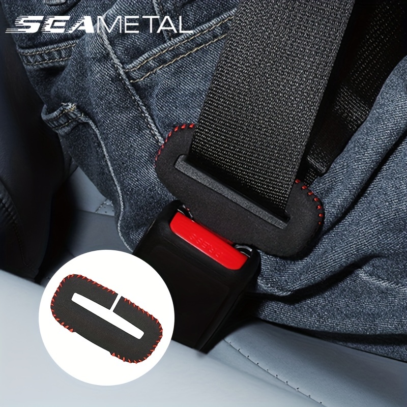 

Suede Car Seat Belt Protector Universal For Most Cars, Vehicles, And Trucks