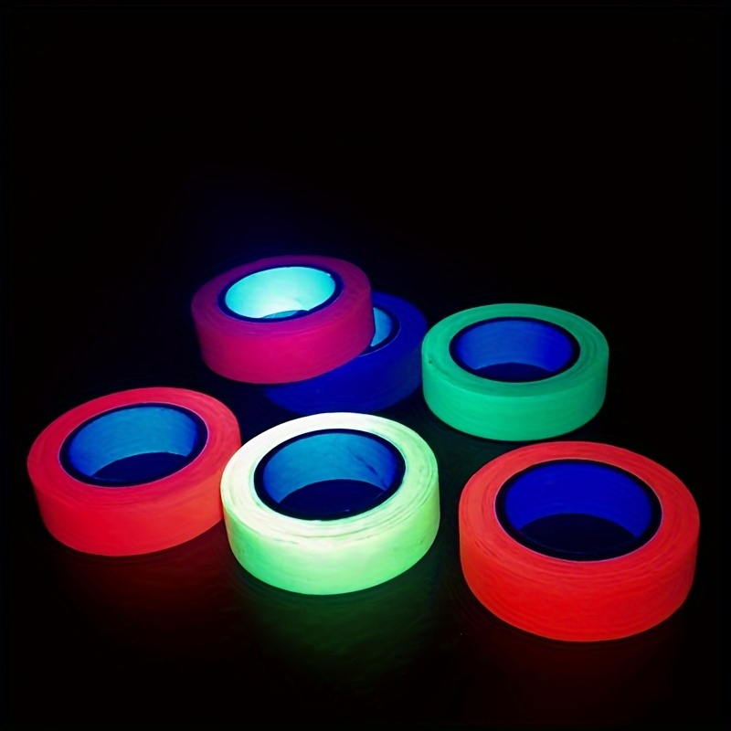 Neon Gaffer Cloth Tape Fluorescent Uv Blacklight Glow In - Temu Canada