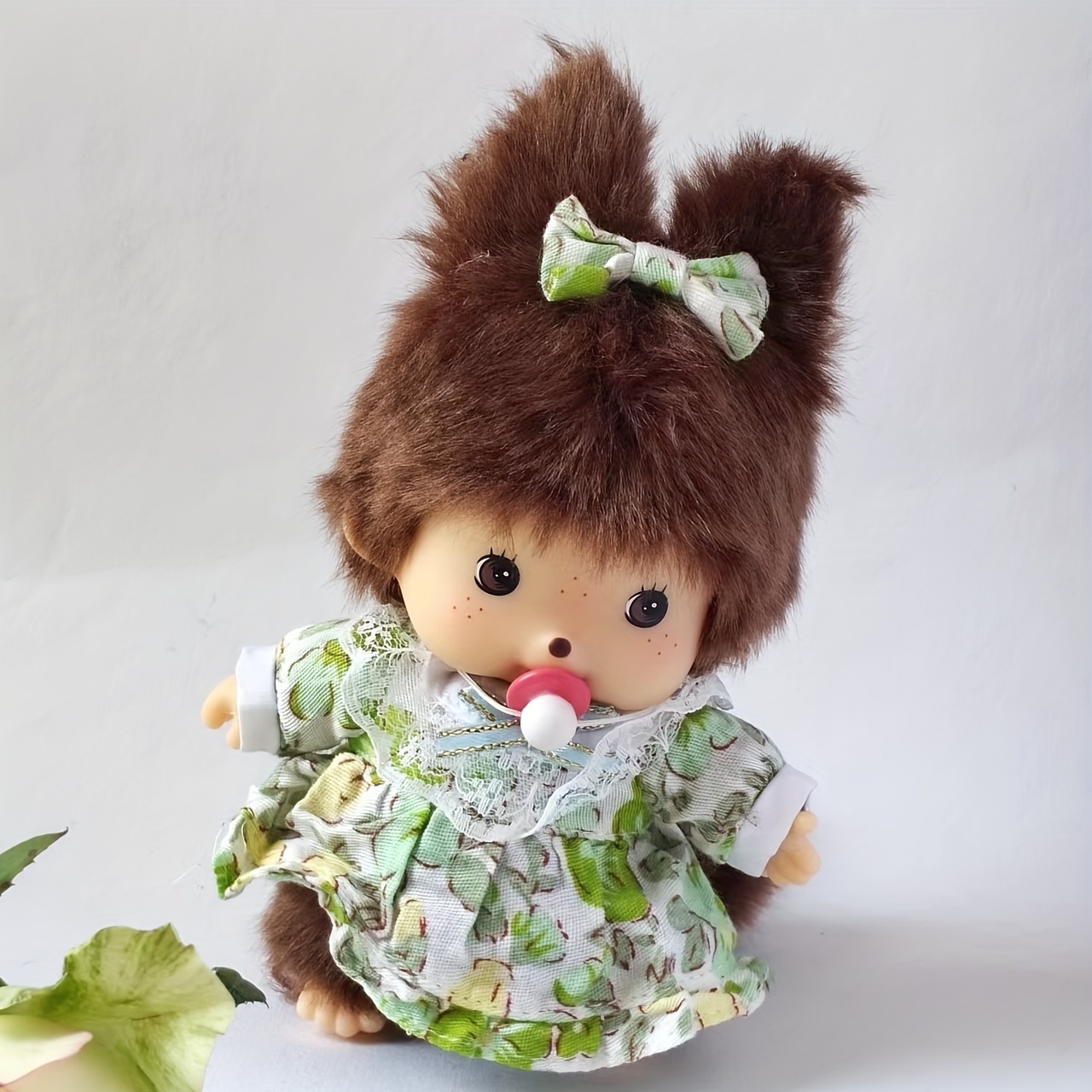 Sunny Doll Schlüsselanhänger Handgefertigter Häkelanhänger Mädchen Samt  Faden Gewebter Schmuck Handgefertigte Puppen-Tasche Zum Aufhängen Fertiges